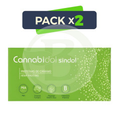 Pack 2x Cannabidol Sindol 20 Cápsulas Tegor