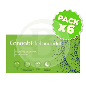 Pack 6x Cannabidol Noctadol 40 Cápsulas Tegor