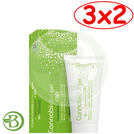 Pack 3x2 Cannabidol Gel 75Ml. Tegor