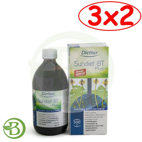 Pack 3x2 Sundiet BT Plus 500ml Dielisa