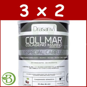 Pack 3x2 Collmar Colágeno Marino Especial Cabello 275Gr. Drasanvi