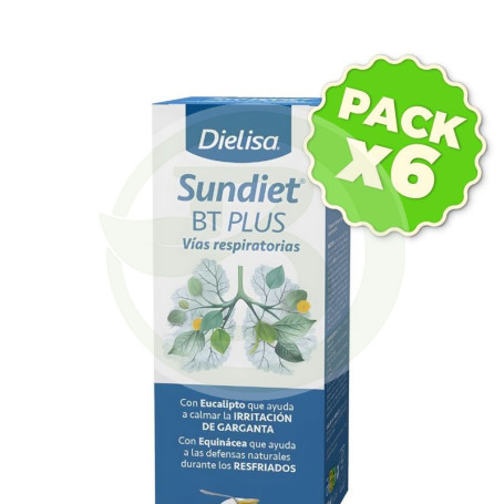 Pack 6x Sundiet BT Plus 500ml Dielisa