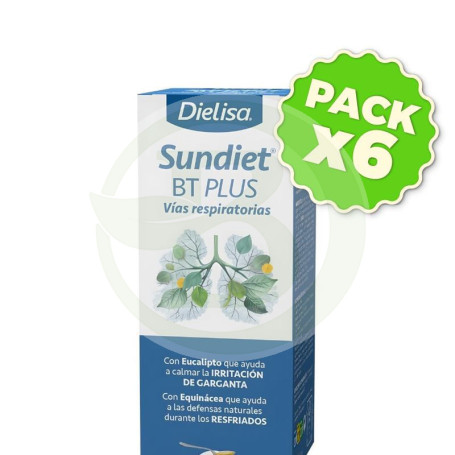 Pack 6x Sundiet BT Plus 250ml Dielisa
