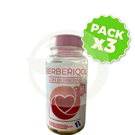 Pack 3x Berberiqol 60 Capsulas Bequisa