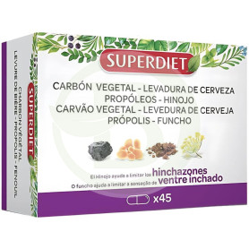 Cuarteto De Hinojo Hinchazones 45 Capsulas Superdiet