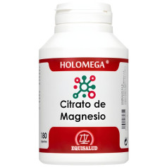 Holomega Citrato De Magnesio 180 Cápsulas Equisalud
