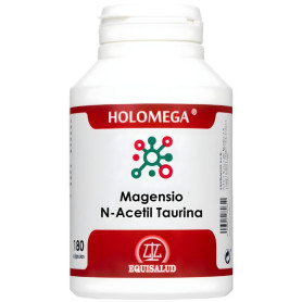 Holomega Magnesio N-Acetil Taurina 180 Cápsulas Equisalud
