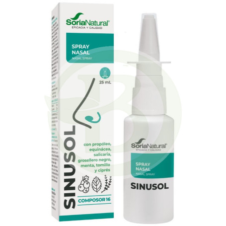 Composor 16 Sinusol Spray Nasal 25ml Soria Natural