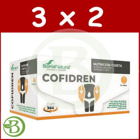Pack 3x2 Cofidren 15 viales Soria Natural