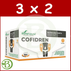 Pack 3x2 Cofidren 15 viales Soria Natural