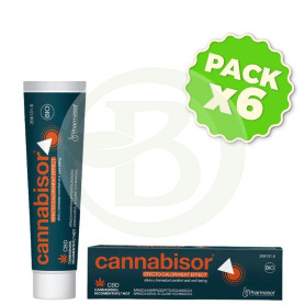 Pack 6x Cannabisor Efecto Calor Pomada 60Ml Soria Natural