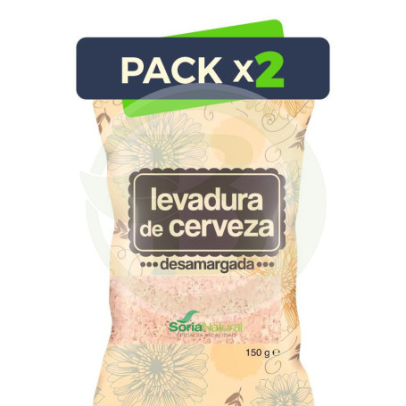 Pack 2x Levadura de Cerveza Bolsa 150Gr. Soria Natural