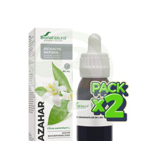 Pack 2x Extracto de Azahar 50ml Soria Natural