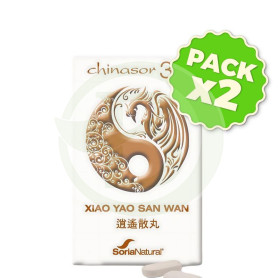 Pack 2x Chinasor 38 Xiao Yao San Wan 30 Comprimidos Soria Natural