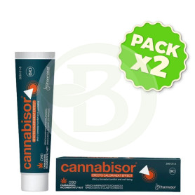 Pack 2x Cannabisor Efecto Calor Pomada 60Ml Soria Natural