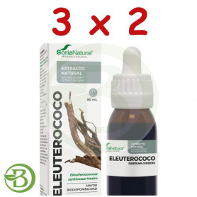 Pack 3x2 Extracto de Eleuterococo 50ml Soria Natural