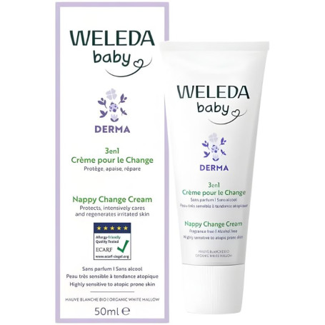 Crema Pañal Derma 3 en 1 50Ml Weleda