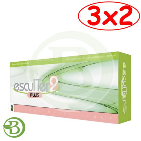 Pack 3x2 Esculter 2 Plus 40 Comprimidos + 20 Viales Tegor