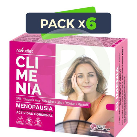 Pack 6x Climenia 60 Capsulas Novadiet