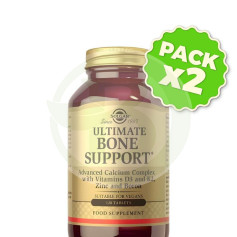 Pack 2x Ultimate Bone Support 120 Tabletas Solgar