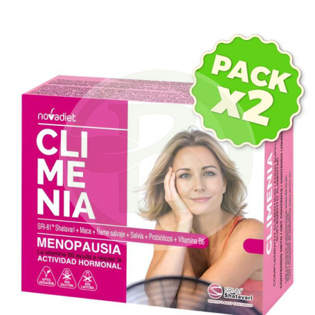 Pack 2x Climenia 60 Capsulas Novadiet