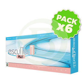 Pack 6x Esculter 1 Plus 40 Comprimidos + 20 Viales Tegor