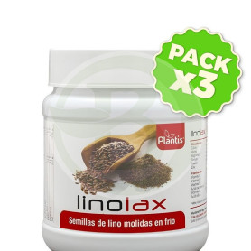 Pack 3x2 Linolax Semillas de Lino Molidas 500g Plantis