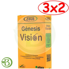 Pack 3x2 Génesis Visión 20 Cápsulas Zeus