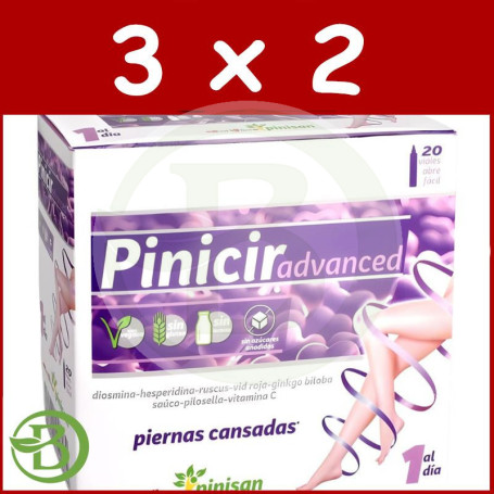 Pack 3x2 Pinicir Advance 20 Viales Pinisan