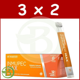Pack 3x2 Inmupec Max 12 Sticks Bebibles Marnys
