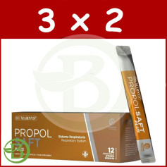 Pack 3x2 Propolsaft Plus 12 Sticks Bebibles Marnys