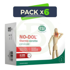 Pack 6x Nodol Thermo Parche Cervical 5 Unidades Esi