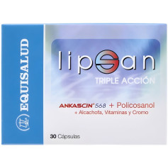 Lipsan Triple Acción 30 Cápsulas Equisalud