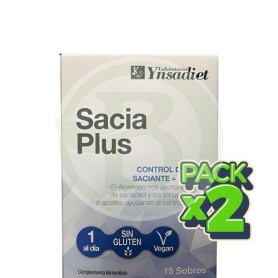 Pack 2x Saciaplus 15 Sobres Ynsadiet