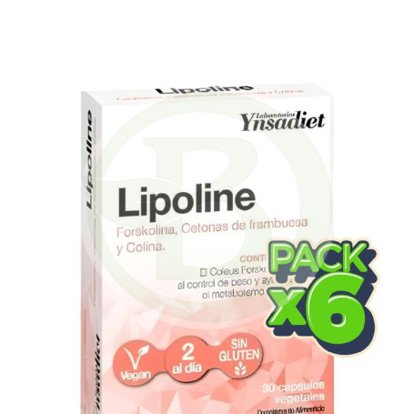 Pack 6x Lipoline 30 Cápsulas Ynsadiet