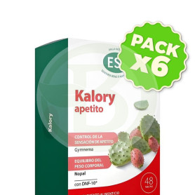 Pack 6x Kalory Apetito 48 Comprimidos Esi