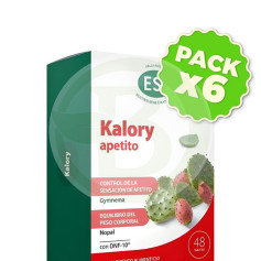 Pack 6x Kalory Apetito 48 Comprimidos Esi