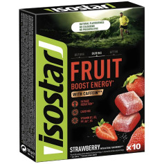 Energy Fruit Boost Sabor Fresa 10 Gominolas Isostar