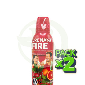 Pack 2x Drenantia Fire 600Ml Novadiet