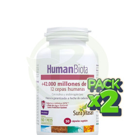 Pack 2x Human Biota 30 Cápsulas Sura Vitasan