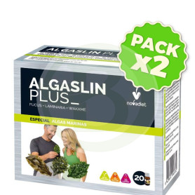 Pack 2x Algaslin Plus 20 Viales Novadiet