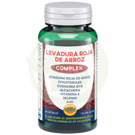 Levadura Roja De Arroz Complex 40 Cápsulas Robis