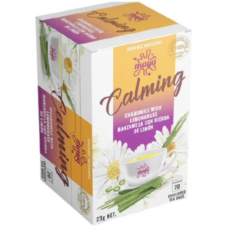 Calming Manzanilla con Hierba Limón 20 Filtros Maya Organic