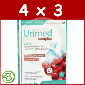 Pack 4x3 Urimed Complex 28 Cápsulas Dietmed