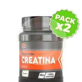 Pack 2x Creatina Creapure 300Gr Megaplus