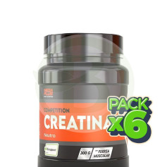 Pack 6x Creatina Creapure 300Gr Megaplus