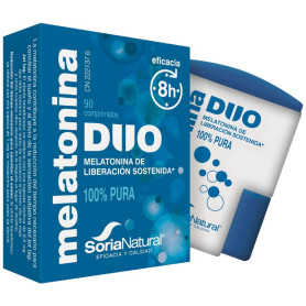 Melatonina Duo 90 Comprimidos Soria Natural