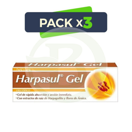 Pack 3x Harpasul Gel 75Ml. Natysal