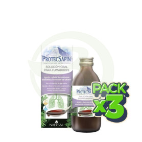 Pack 3x Protecsapin Jarabe Fumadores 250Ml Natysal