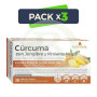 Pack 3x Cúrcuma + Jengibre + Pimienta Negra 30 Cápsulas Natysal